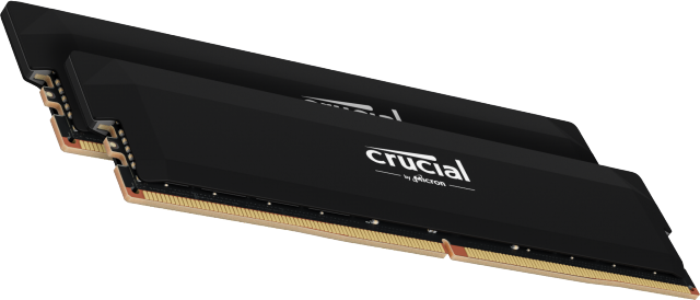 Crucial Pro Overclocking 32GB Kit (2x16GB) DDR5-6000 UDIMM Black 