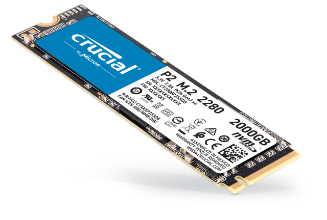 PC/タブレット専用 未開封新品 Crucial P2 NVMe PCIe M.2 1TB