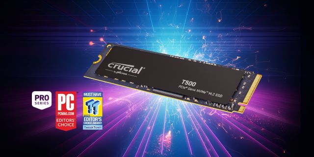 Crucial T500 2TB PCIe Gen4 NVMe M.2 SSD | CT2000T500SSD8 | Crucial JP