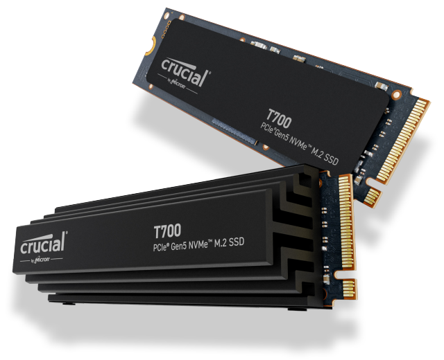 Crucial T700 4TB PCIe Gen5 NVMe M.2 SSD | CT4000T700SSD3 | Crucial JP
